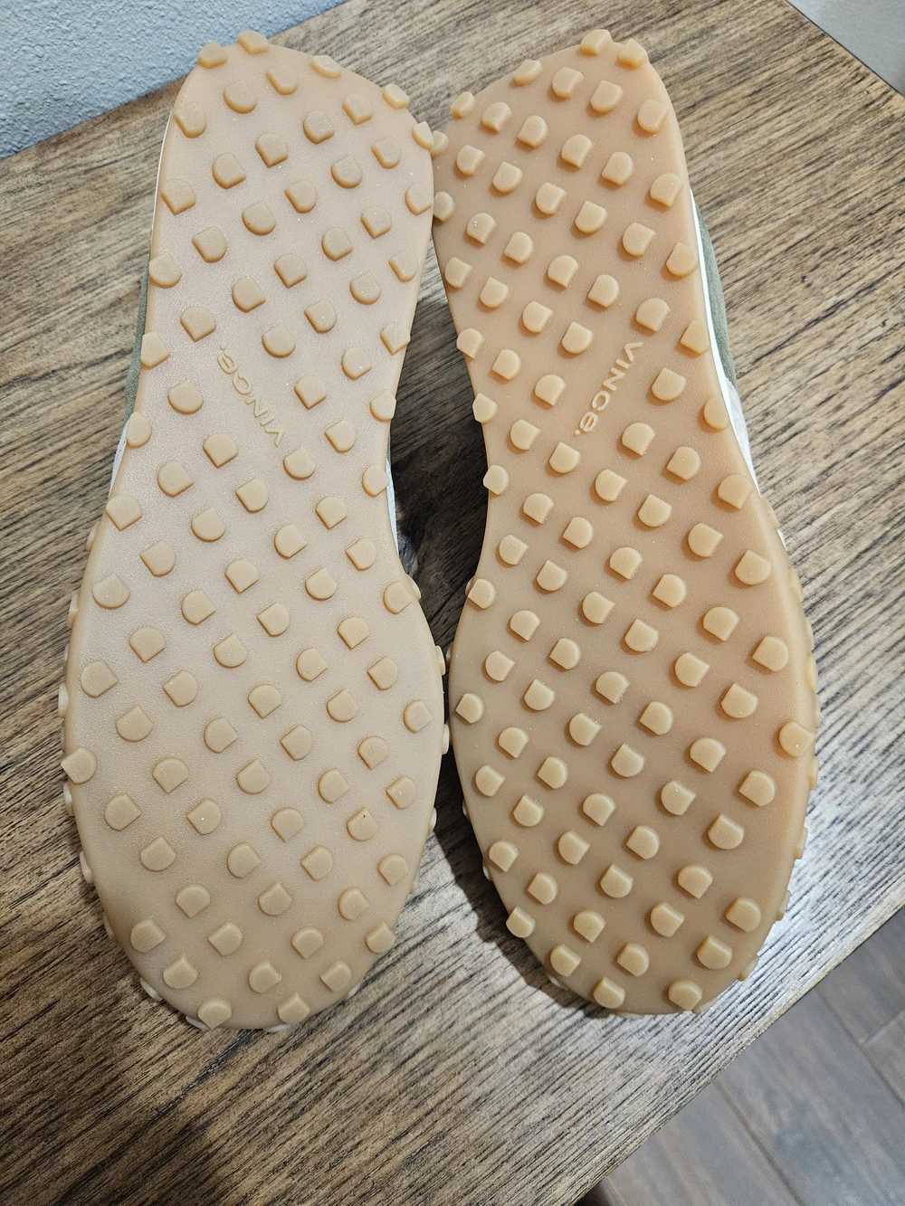 Vince Men's Low-Top Sneakers in Cream, Olive, and Tan